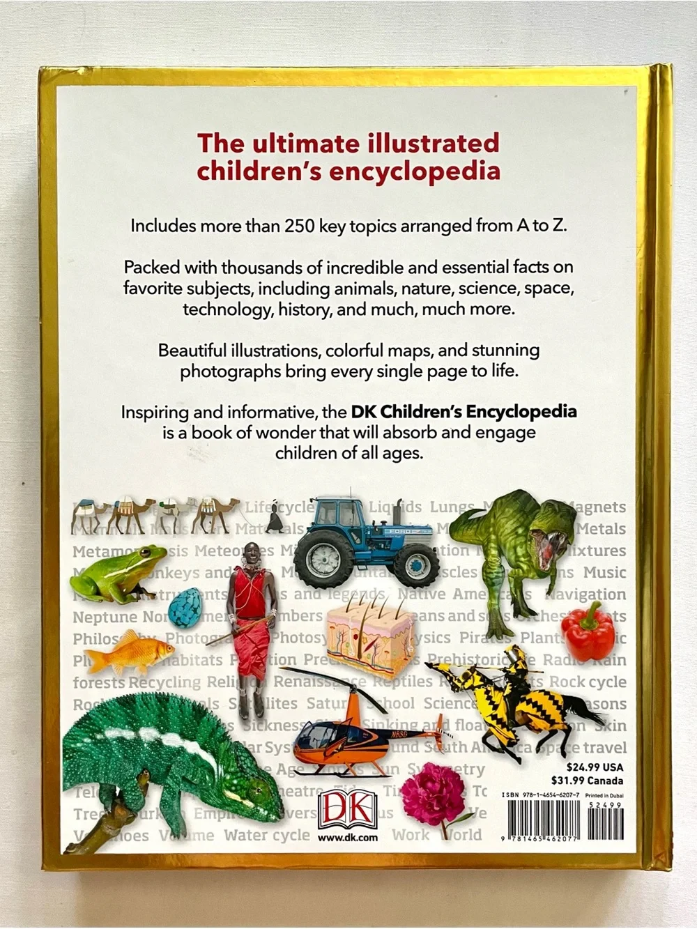 DK Children's Encyclopedia: The Book that Explains Everything - hardcover DK